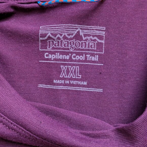 NWT Patagonia Long-Sleeved Capilene Cool Trail Shirt - Women's XXL - Picture 3 of 4